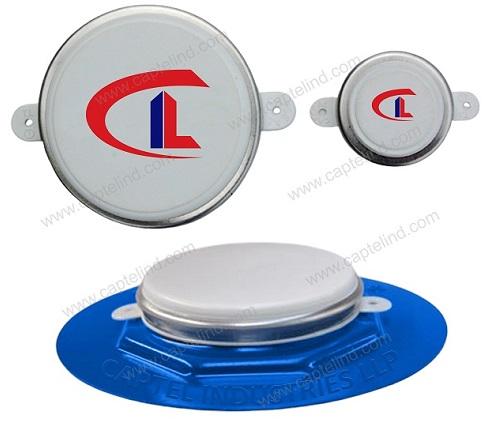 Round Plastic Drum Cap Seals, Color : White