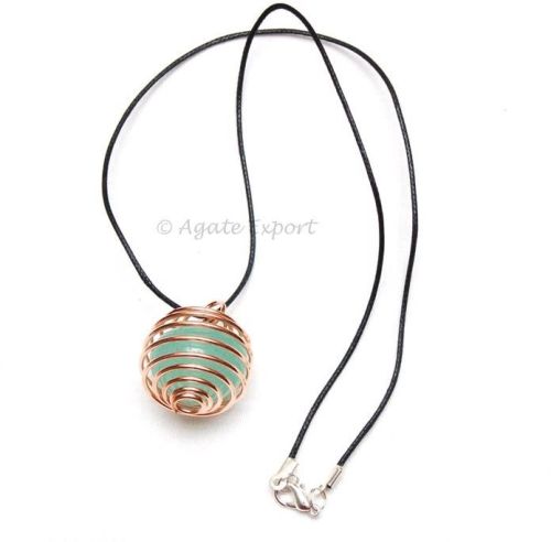 Aqva Onyx Tumbled Wrap Pendants, Size : 20-30 MM