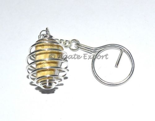 Ocean Jasper Tumbled Keyring