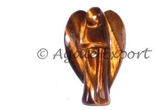 Tiger Eye Angel, Size : 50-55 MM