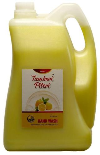 5 Ltr. Lemon Hand Wash, Form : Liquid