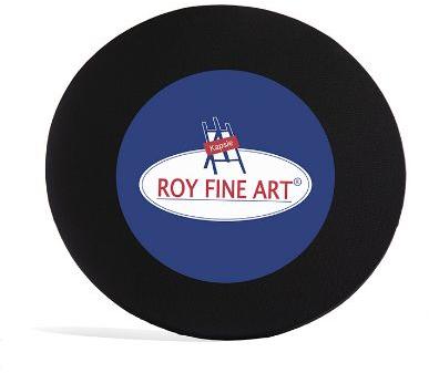 Round Shape Black Stretched Canvas, Style : Antique