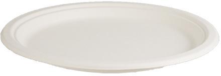 Paper Plain Bio Compostable Plate, Shape : Round