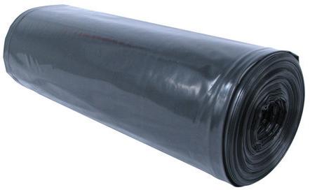 Plastic Plain Garbage Bag Roll, Color : Black