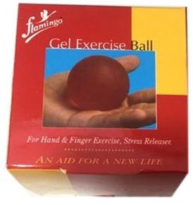 Flamingo Gel Exercise Ball, Shape : Round