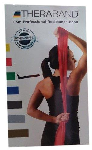 100% Latex Theraband Resistance Bands, Color : Yellow, Green, Red, Blue, Etc...