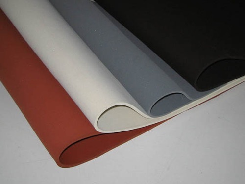 Polished Plain Rubber Sheets, Width : 100-500mm