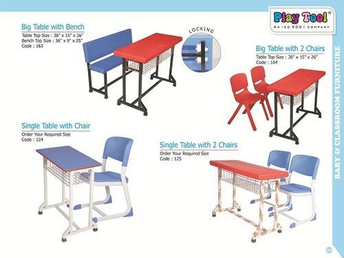 Aura Wooden School Desk