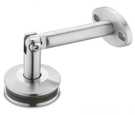 Satin Stainless Steel ACF-01 Glass Canopy Fitting, Grade : SS304