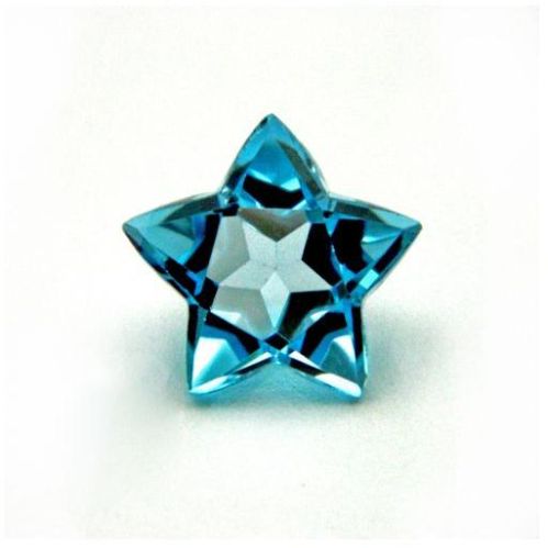 Star Fancy Blue Topaz Gemstone