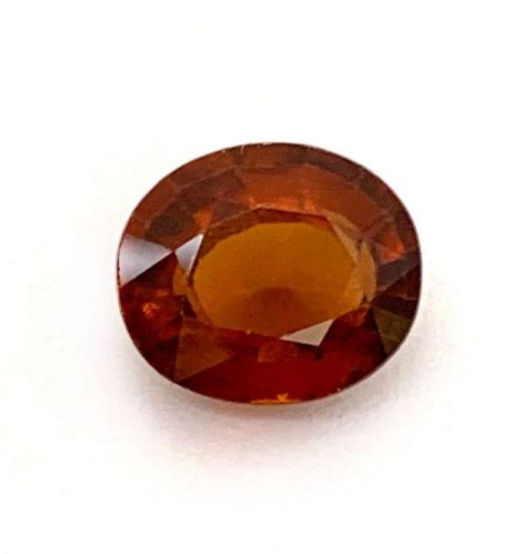 Hessonite Garnet Stone, Color : Brown