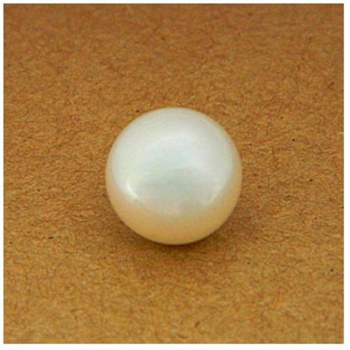 Round Sea Pearl Gemstone, Color : White