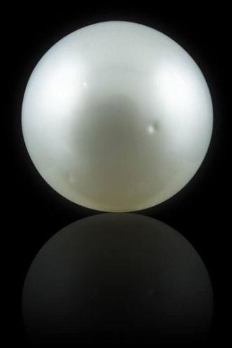 Round South Sea Pearl, Color : White