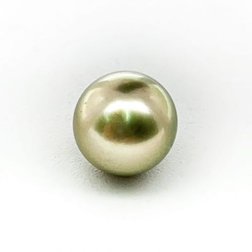 Tahitian Green Golden Pearl, Shape : Round