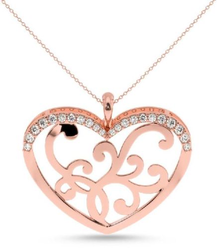 Djewels Gold Girl's Diamond Pendant, Occasion : Casual Wear, Festival Wear, Party Wear, Wedding Wear