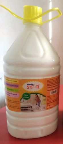 Mega Star White Floor Cleaner, Feature : Gives Shining, Long Shelf Life, Remove Germs, Remove Hard Stains