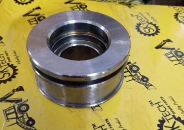 Round Polished Steel JCB Lift Piston, Color : Grey, Black