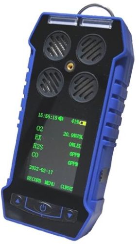 ABS Plastic Gas Detector, Color : Black, Blue for Industrial Use