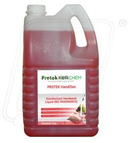 Protek KORCHEM DISINFECTANT HANDWASH LIQUID, Color : Berry Red