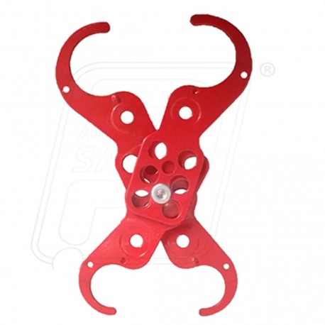 DOUBLE END JAW LOCKOUT HASP, Size : 25 Mm Dia. Of Jaw.