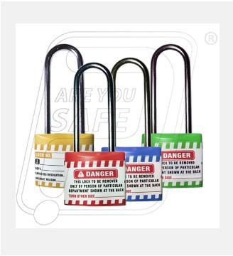 Lukko PADLOCK LONG SHACKLE, Size : Width 44 Mm