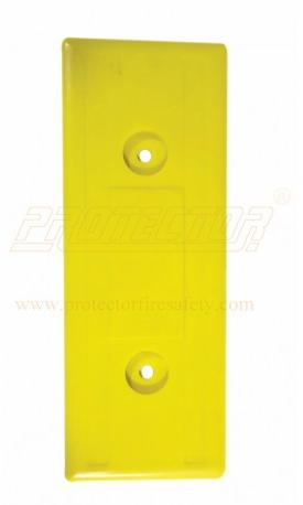 Made From PVC PLASTIC PARKING STUD, Color : Yellow