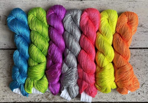 Dyed Silk Yarn, For Textile Industry, Technique : Ring Spun