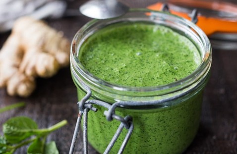 Coriander Mint Chutney Blend, Features : Tempting Taste, Longer Shelf Life, Freshness.