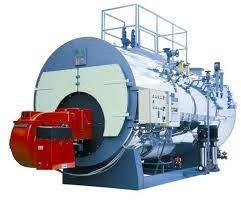 Round Polished Mild Steel Industrial Boiler, Specialities : Leak Proof, Low Maintenance, Durable