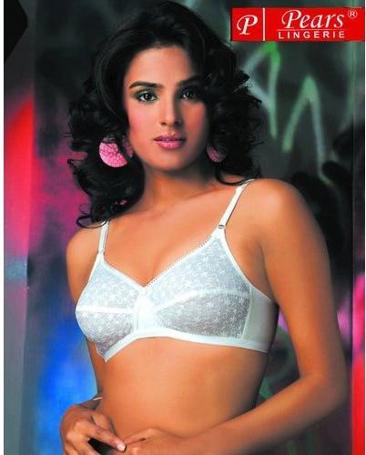 Evesform Plain Pears Cotton Bra, Technics : Machine Made
