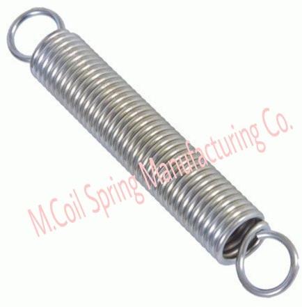 Steel Extension Spring, For Industrial Use, Color : Silver