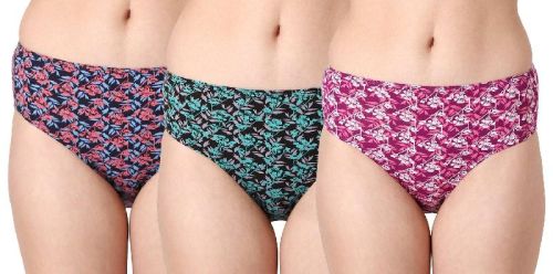 Women Printed Panty, Color : Assorted