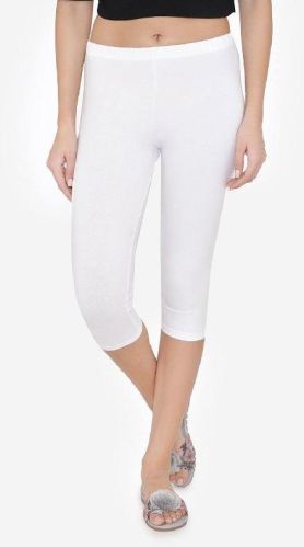 Womens Capri, Color : White