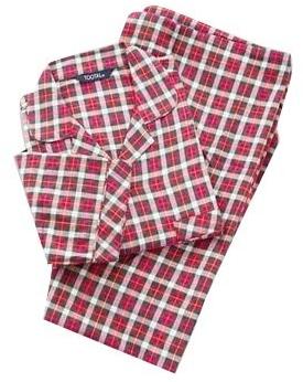 Mens Check Pyjama T Shirt Set, Pattern : Checked
