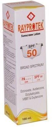 Surbhitam's Rayprotek Lotion SPF 50 Sunscreen, Form : Gel