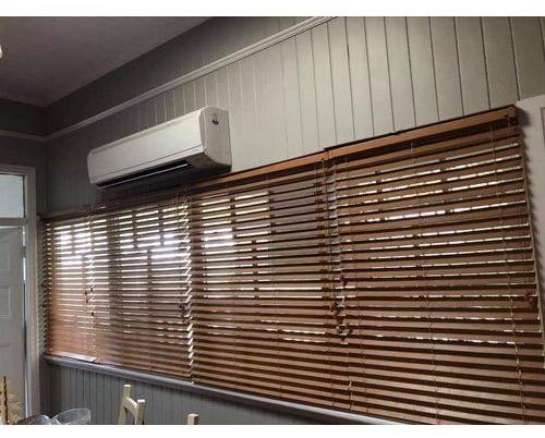 Bamboo Wooden Venetian Blinds, Color : Brown