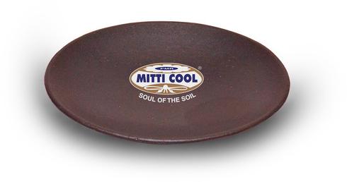 Mitticool Round Clay Tawa, For Kitchen, Size : 10 Inch