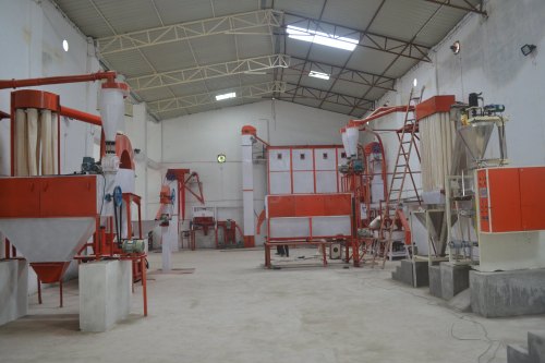 Rising Electric Industrial Flour Mill, Production Capacity : 200kg/hour