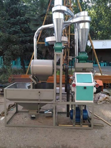 Rising Electric Three Phase Flour Mill, Production Capacity : 500 KG/H