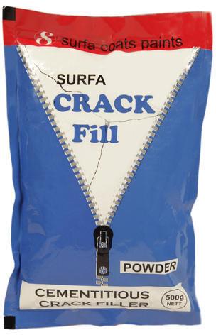 Surfa Crack Fill Powder, For By Trowel Or Putty Knife