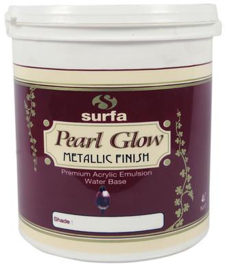 Pearl Glow Metallic Finish Acrylic Emulsion Paint