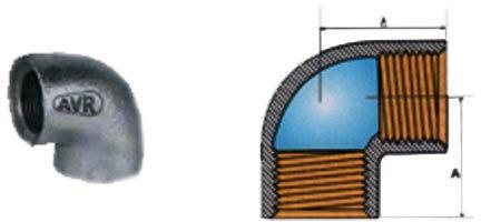 AVR GI Equal Elbow, For Pipe Fittings, Size : 1/2' To 6'