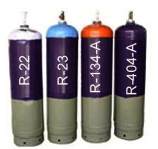 Cooling Refrigerant Gas