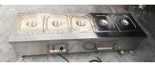 Bhatia Stainless Steel Hot Bain Marie, Voltage : 440V