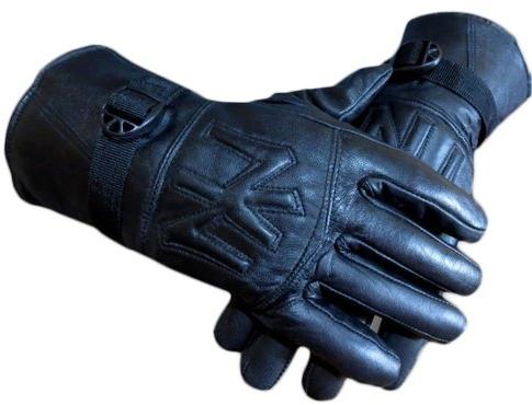 Leather Gloves, Size : Medium