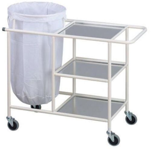 Rectangular Hospital Linen Trolley, Feature : Durable