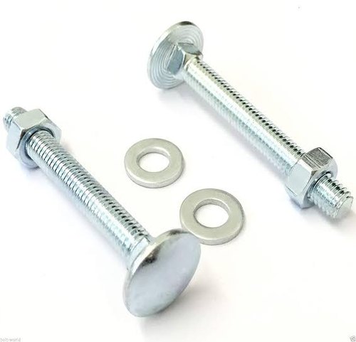 Mild Steel Carriage Bolt, Size : 5/16 To 1