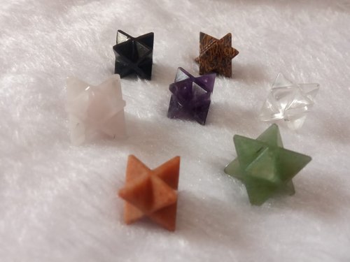 Polished Merkaba Star, For Holiday Decoration, Packaging Type : Plastic Packet