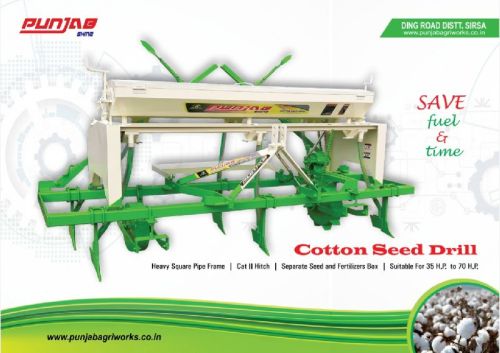 Punjab Shine Automatic Cotton Seed Drill