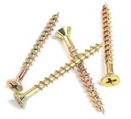 Brass Chipboard Screws